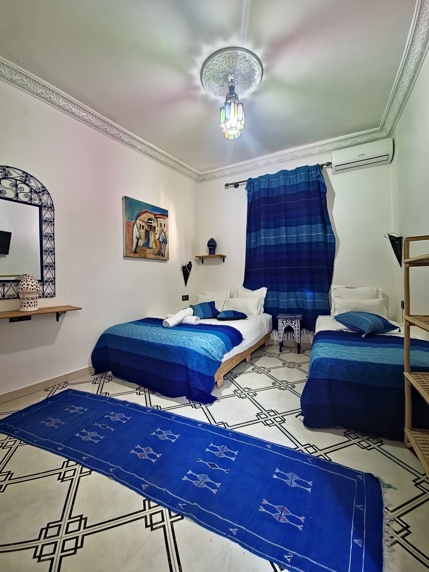 Chambre triple Chefchaouen